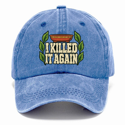 I Killed It Again Bonsai Classic Cap – Summer Sky