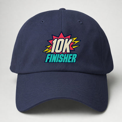 10K Finisher 90S Running Clubs Baseball Cap – Twilight Navy