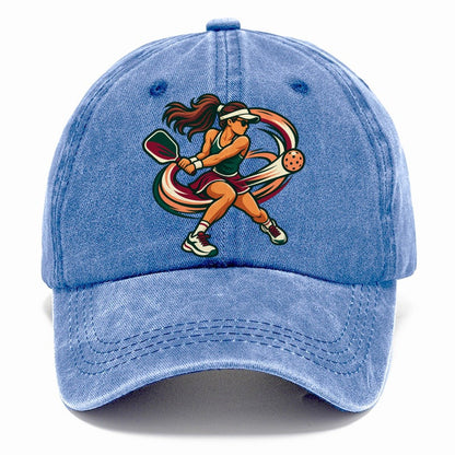 Backhand Winner Pickleball Life Classic Cap – Summer Sky