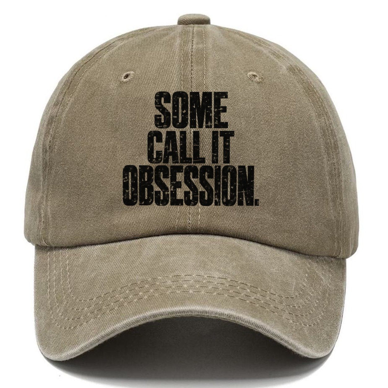 Some Call It Obsession Fishing Club Classic Cap – Warm Sand