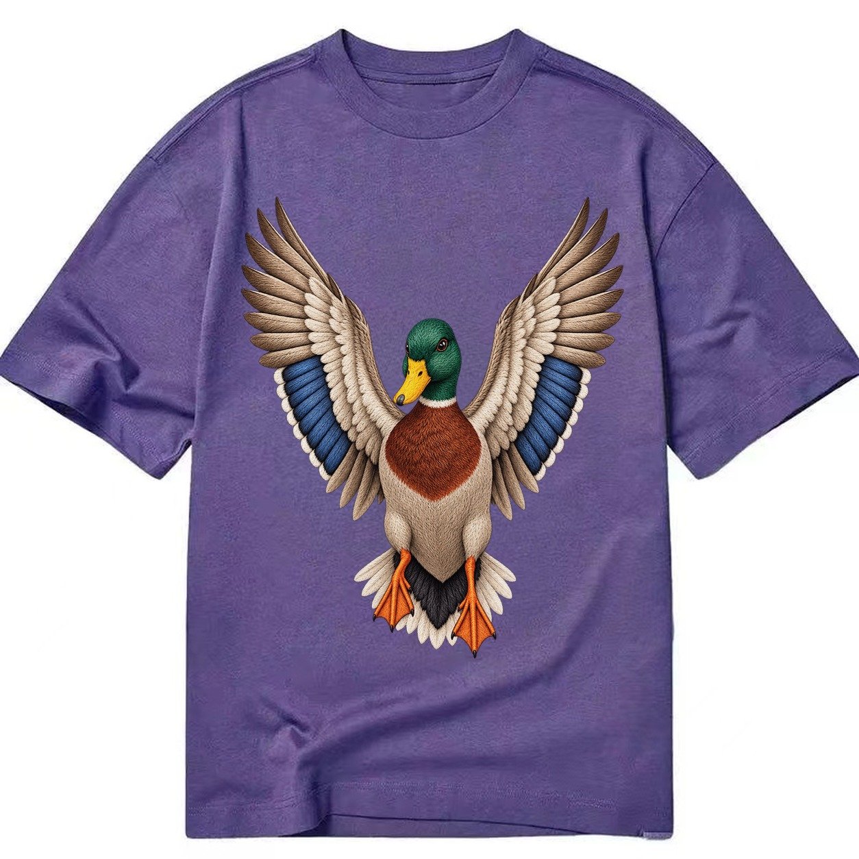 Mallard Majesty Classic T-shirt – Purple