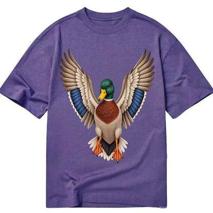 Mallard Majesty Classic T-shirt – Purple