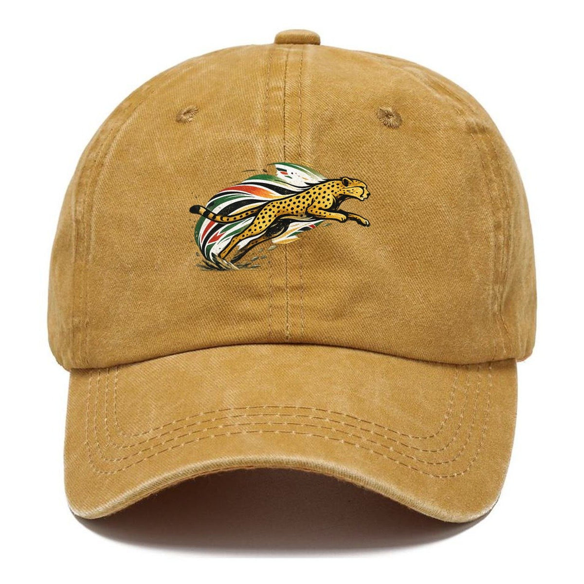 Running Cheetah Speed Streaks Classic Cap – Golden Harvest