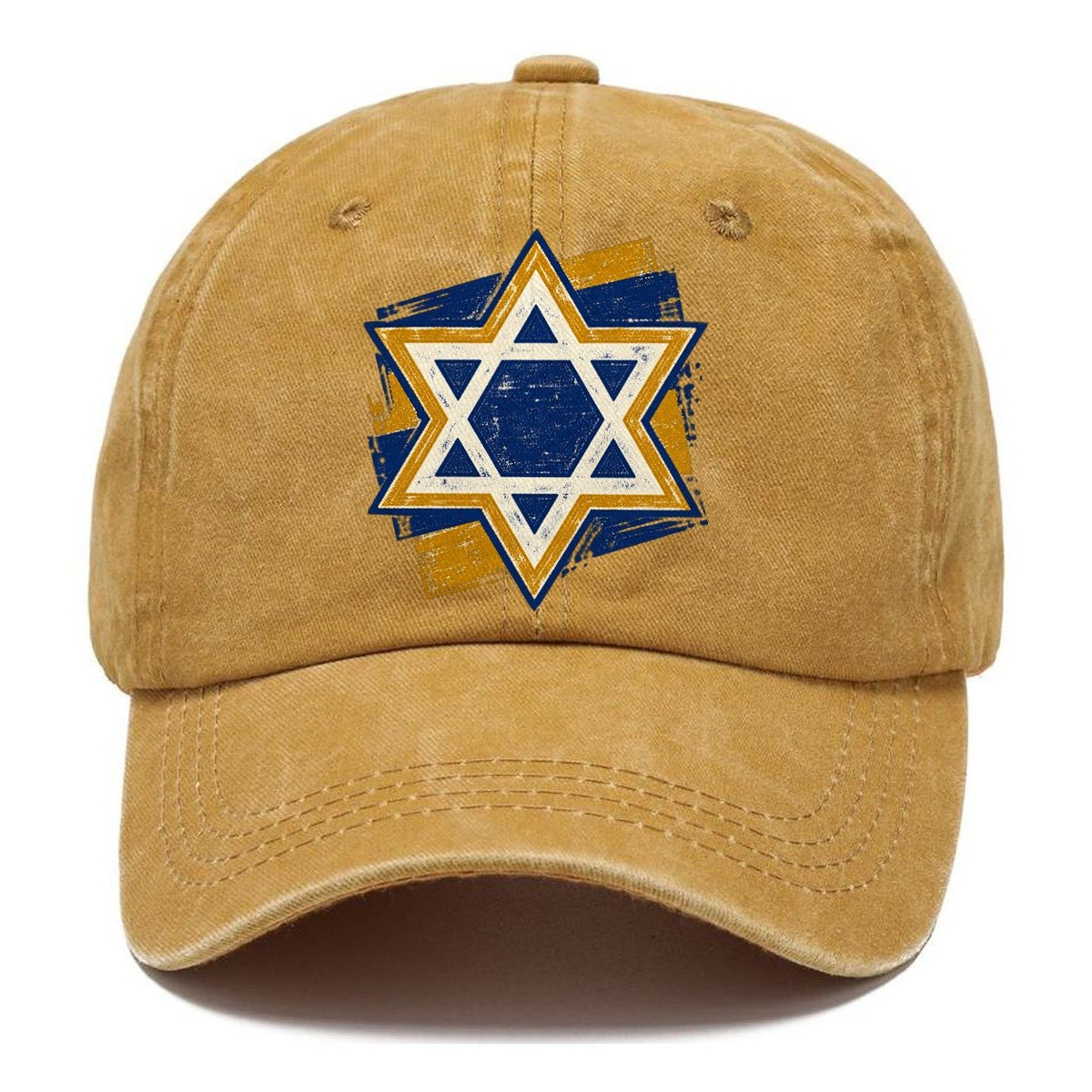 Handcrafted Star of David Classic Cap – Golden Harvest