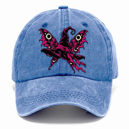 Moth Winged Witch Hat Witch Magic Classic Cap – Summer Sky