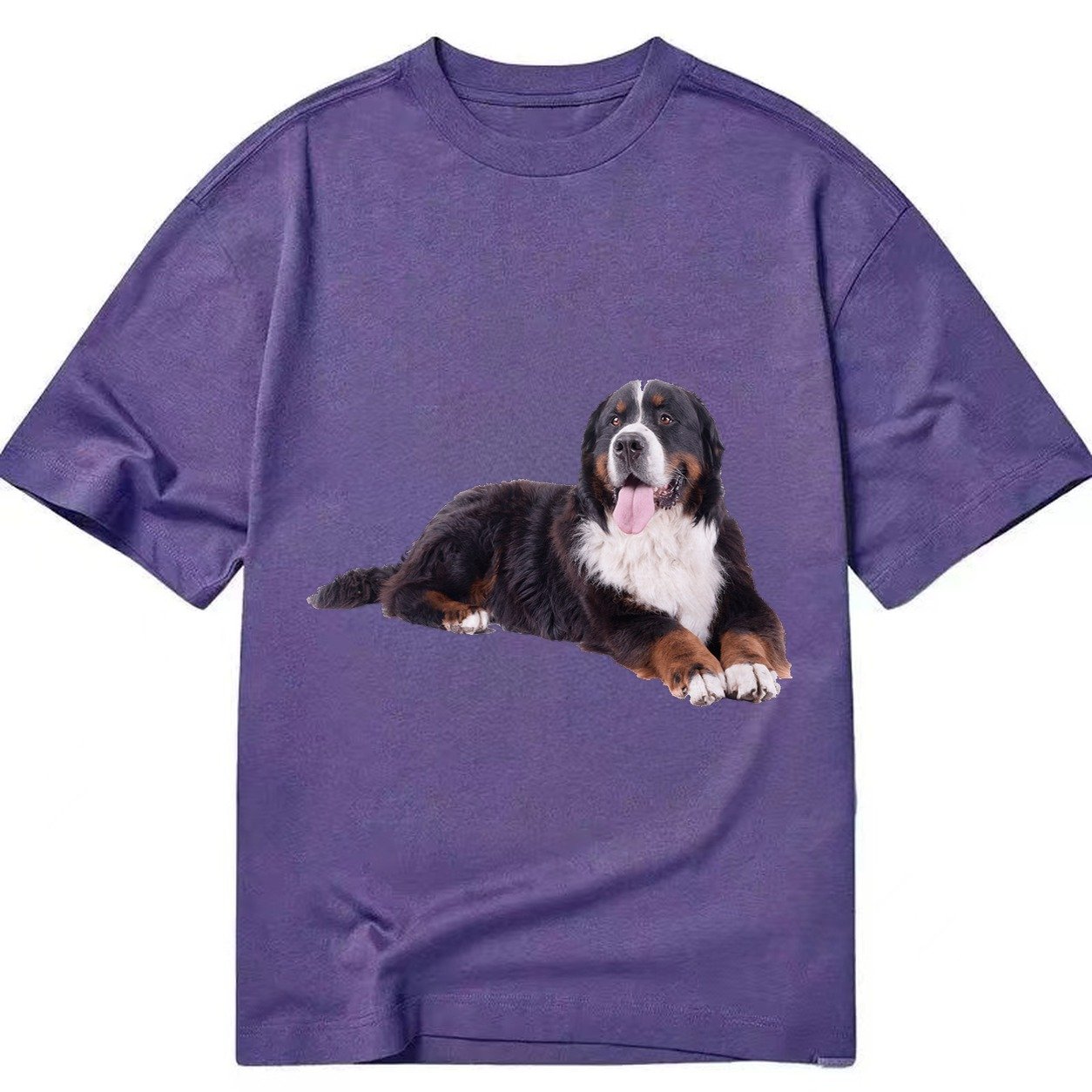 Bernese Mountain Dog Classic T-shirt – Purple