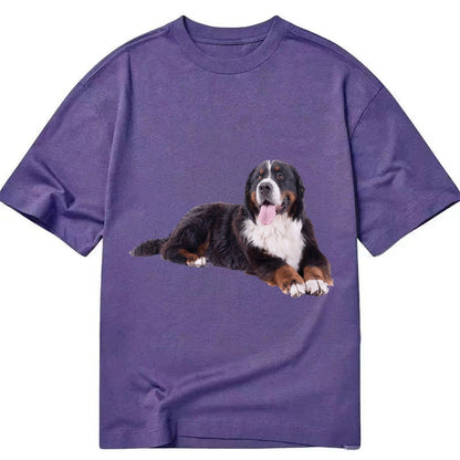 Bernese Mountain Dog Classic T-shirt – Purple