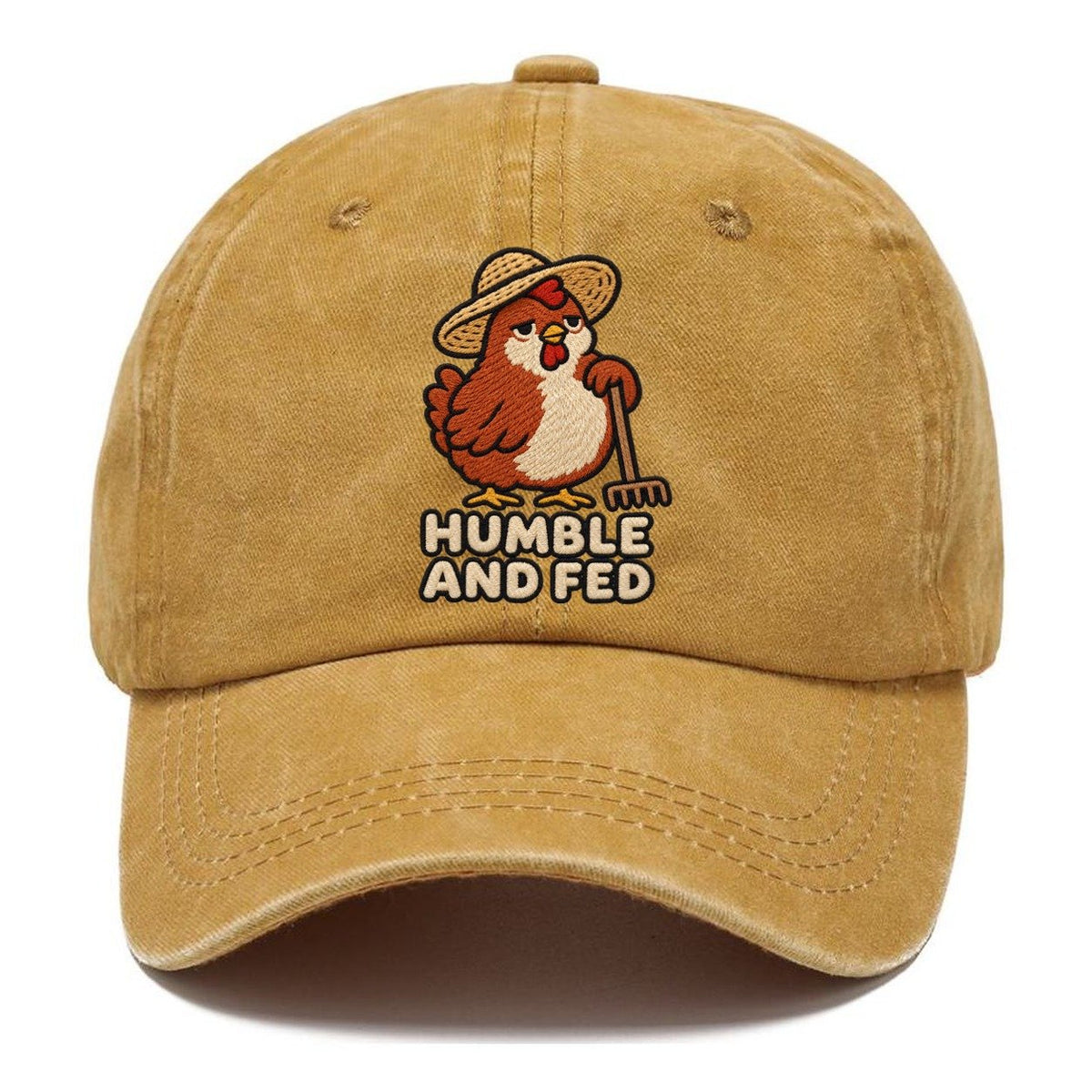 Hen Farmer Weary Court Classic Cap – Golden Harvest