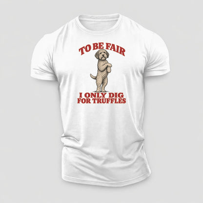 Lagotto Romagnolo Dog Declarations Cotton T-Shirt – White