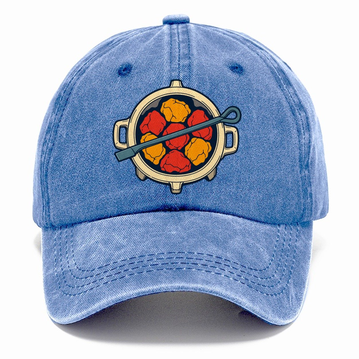 Coal Forge Firepot Blacksmithing Classic Cap – Summer Sky