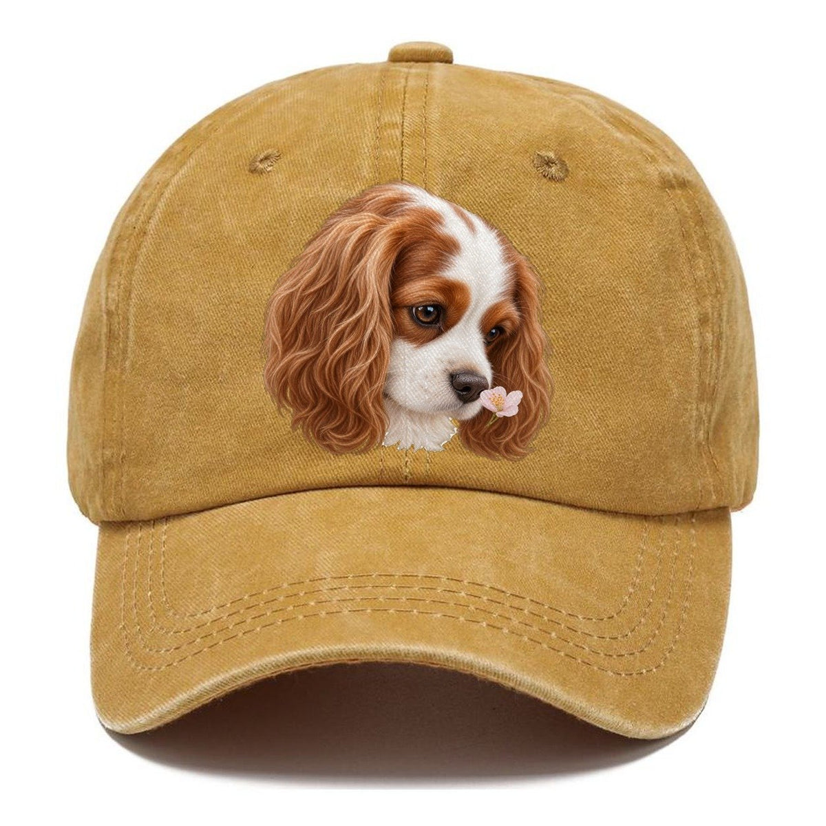 Cavalier Petal Greeting Pastimes Companions Classic Cap – Golden Harvest