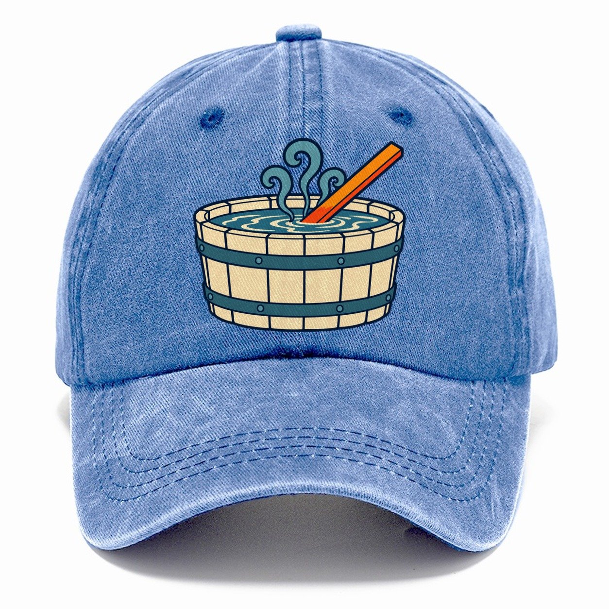 Quench Tub And Bar Blacksmithing Classic Cap – Summer Sky
