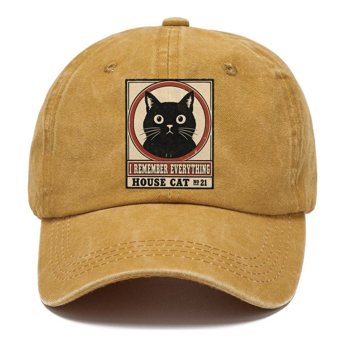 I Remember Everything Neko Says No Classic Cap – Golden Harvest