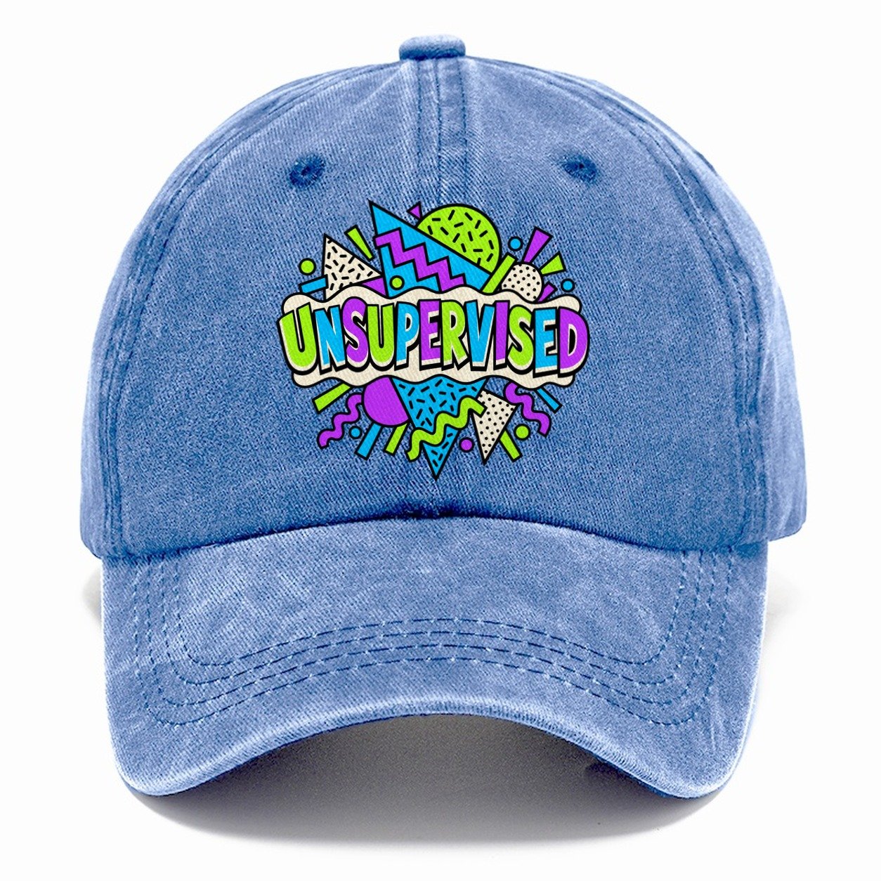 Unsupervised Crazy Styles Classic Cap – Summer Sky