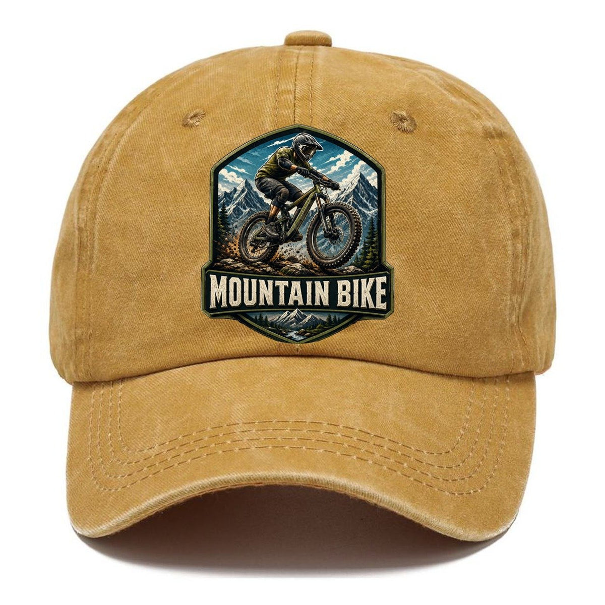 Mountain Bike Rider Classic Cap – Golden Harvest