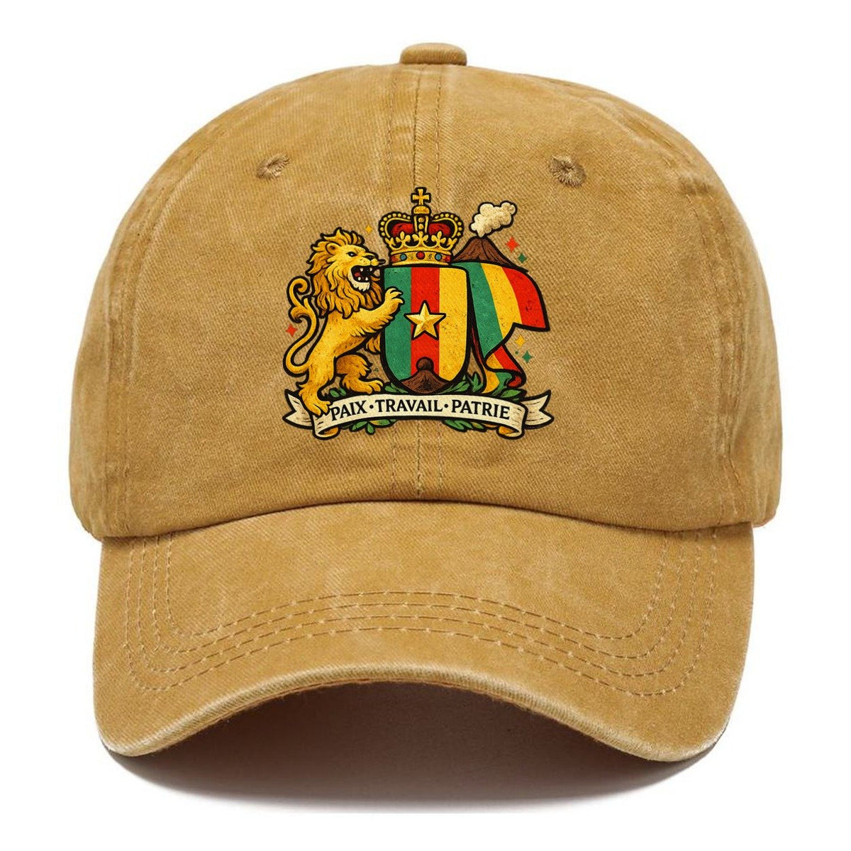 Paix Travail Patrie Lion Crest Classic Cap – Golden Harvest