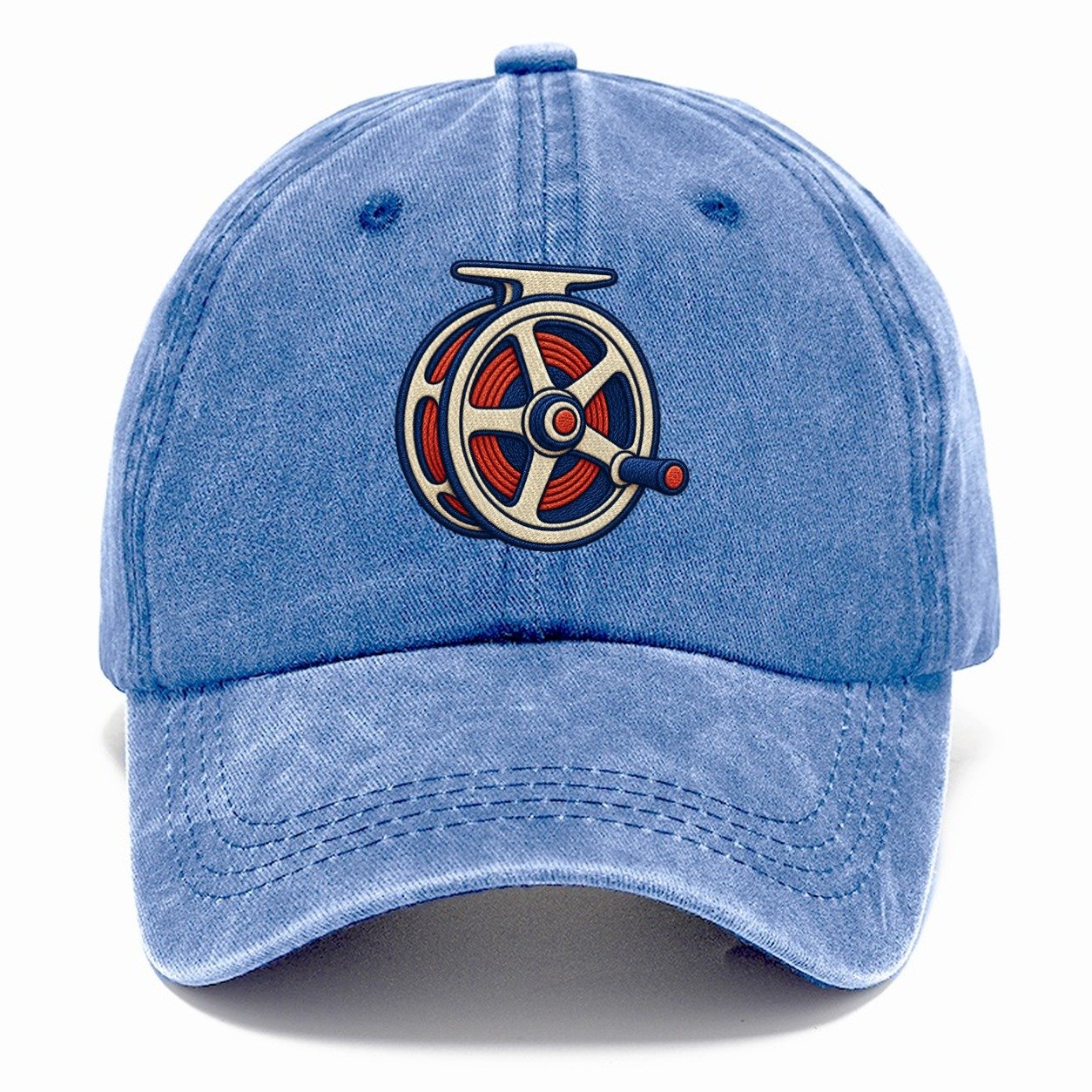 Fly Fishing Reel Tiny Solo Marks Classic Cap – Summer Sky