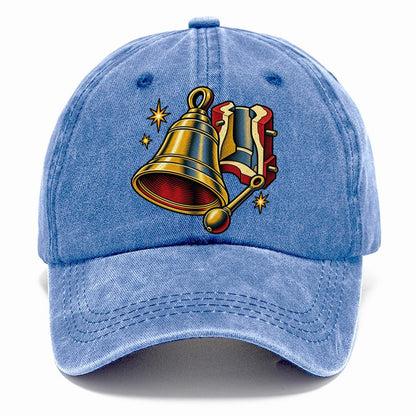 Bellfounder Handbell Mould And Clapper Uk Culture Heritage Classic Cap – Summer Sky