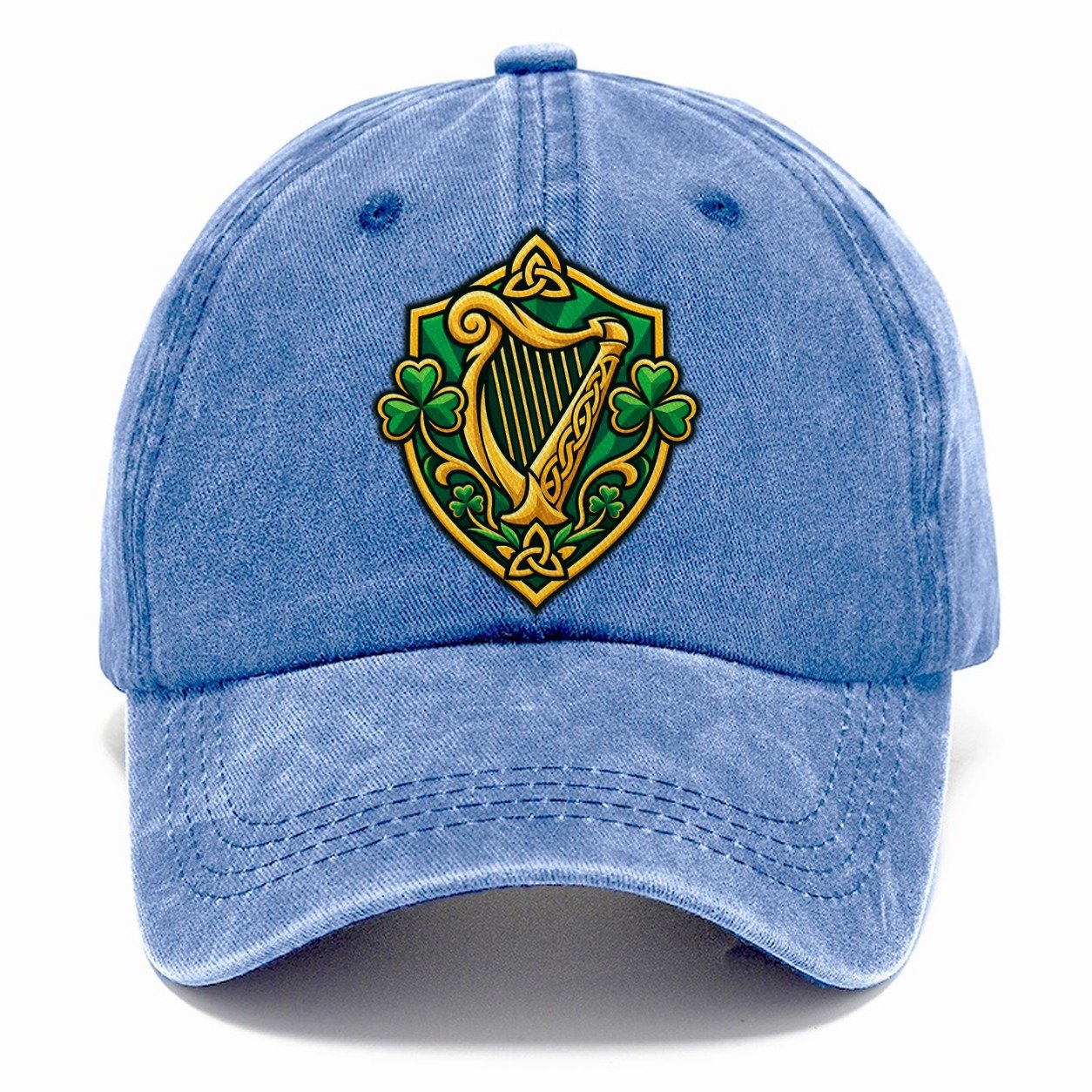 Ireland Minimal Emblem Country Logos Classic Cap – Summer Sky