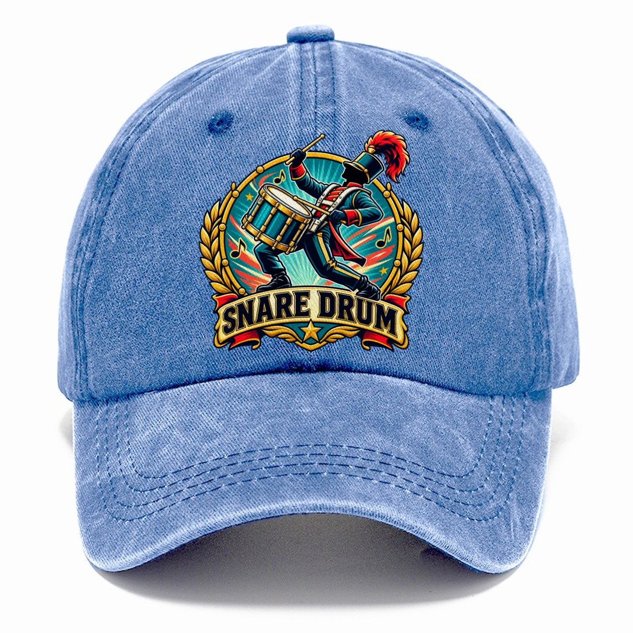 Snare Drum Crest Music Instruments Classic Cap – Summer Sky