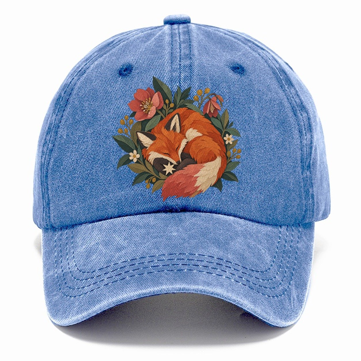 Sleeping Fox Star Nest Gentle Wild Classic Cap – Summer Sky