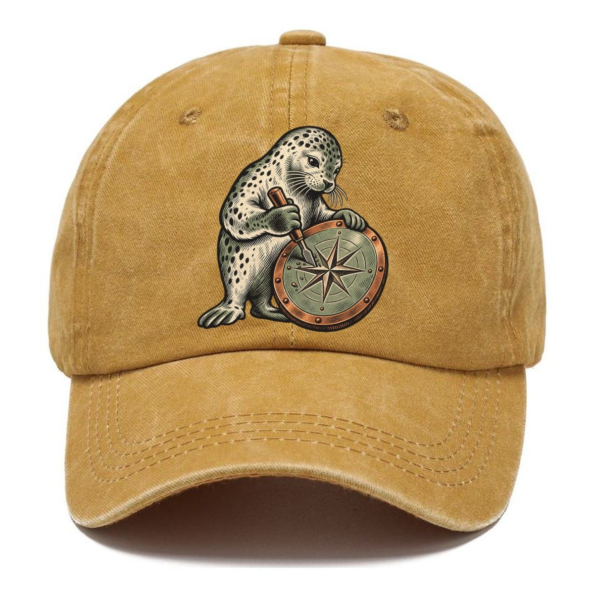 Seal Chart Engraver Sundown Familiars Classic Cap – Golden Harvest