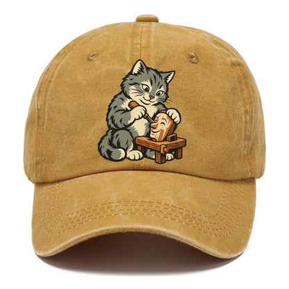 Cat Marionette Carver Sundown Familiars Classic Cap – Golden Harvest