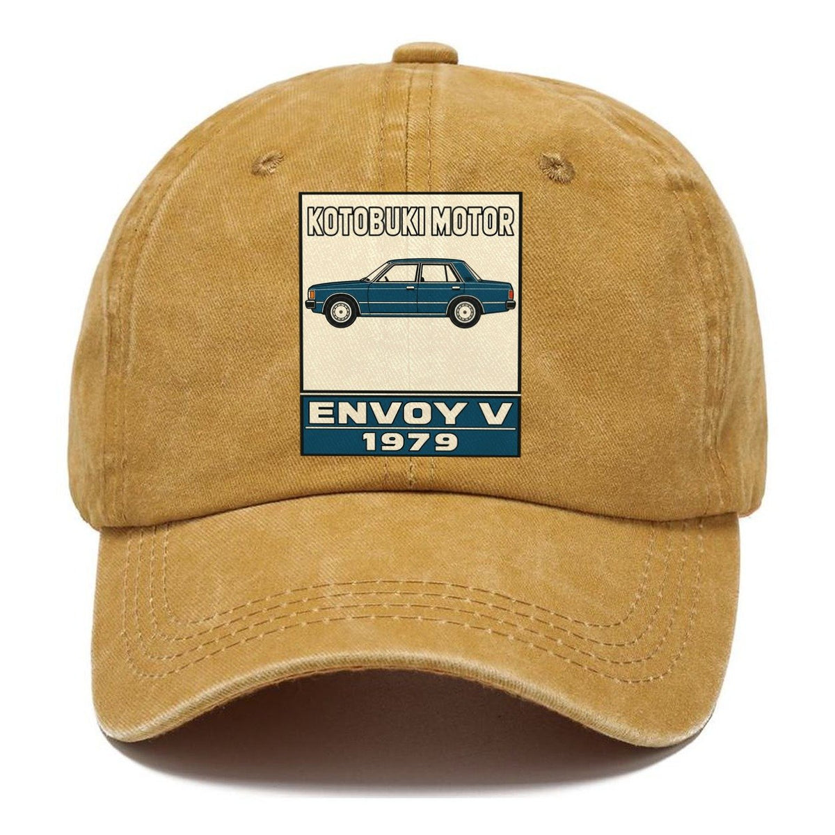 Kotobuki Envoy Showa Speed Plates Classic Cap – Golden Harvest