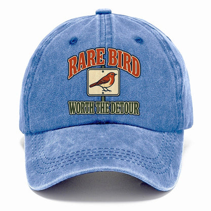Rare Bird Worth The Detour Birdwatching Classic Cap – Summer Sky