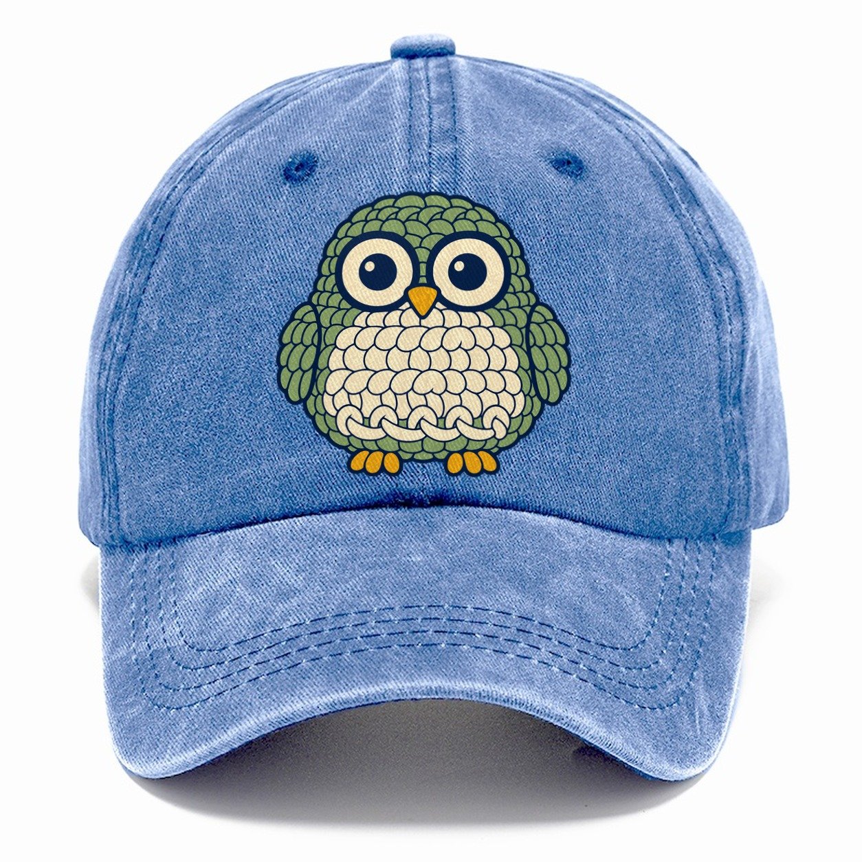Amigurumi Owl Yarn Crafts Classic Cap – Summer Sky
