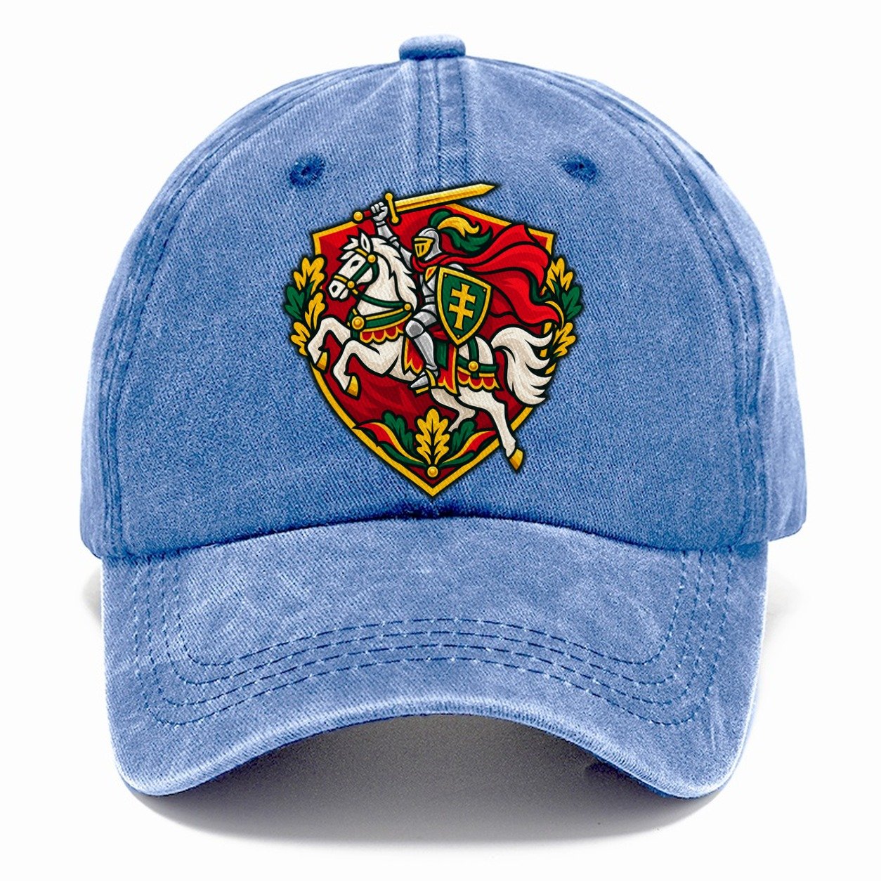 Lithuania Minimal Emblem Country Logos Classic Cap – Summer Sky