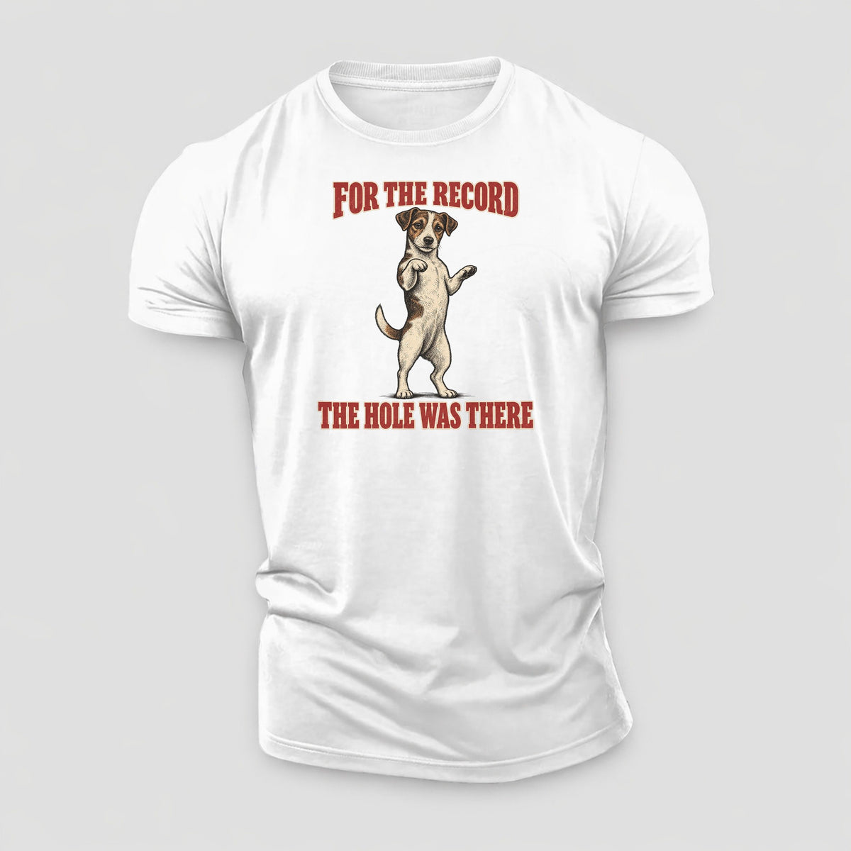 Jack Russell Terrier Dog Declarations Cotton T-Shirt – White