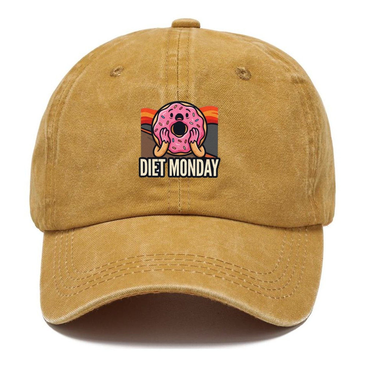 Donut Scream Diet Monday Scream Classic Cap – Golden Harvest