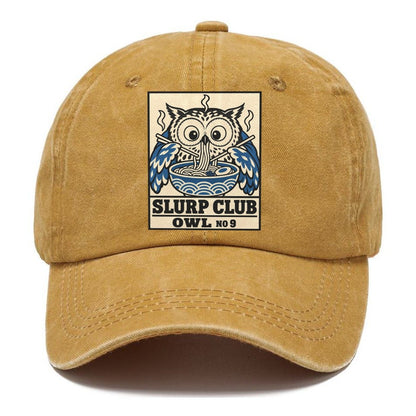 Owl Midnight Slurp Club Classic Cap – Golden Harvest