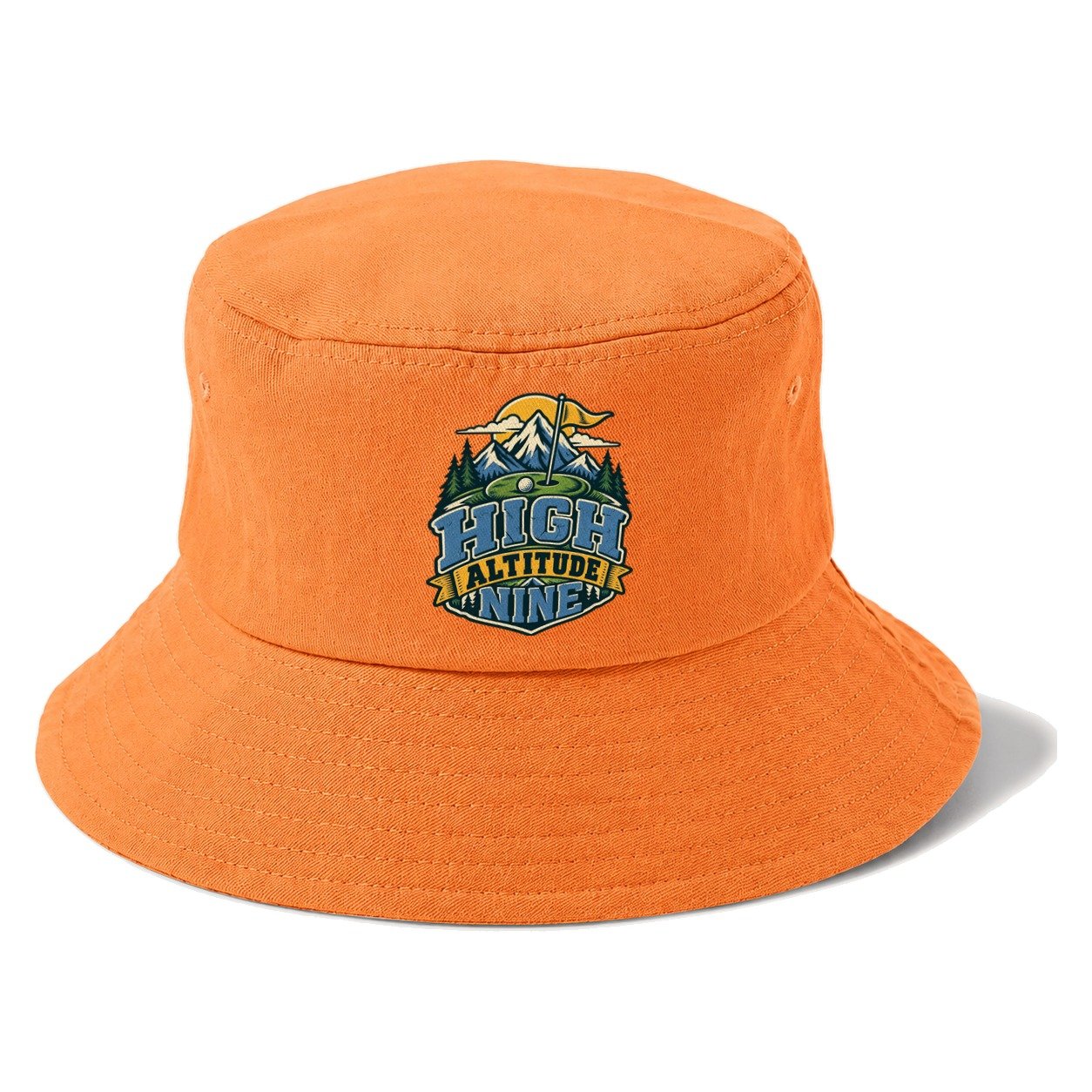 High Altitude Nine Golf Life Bucket Hat – Terracotta Clay