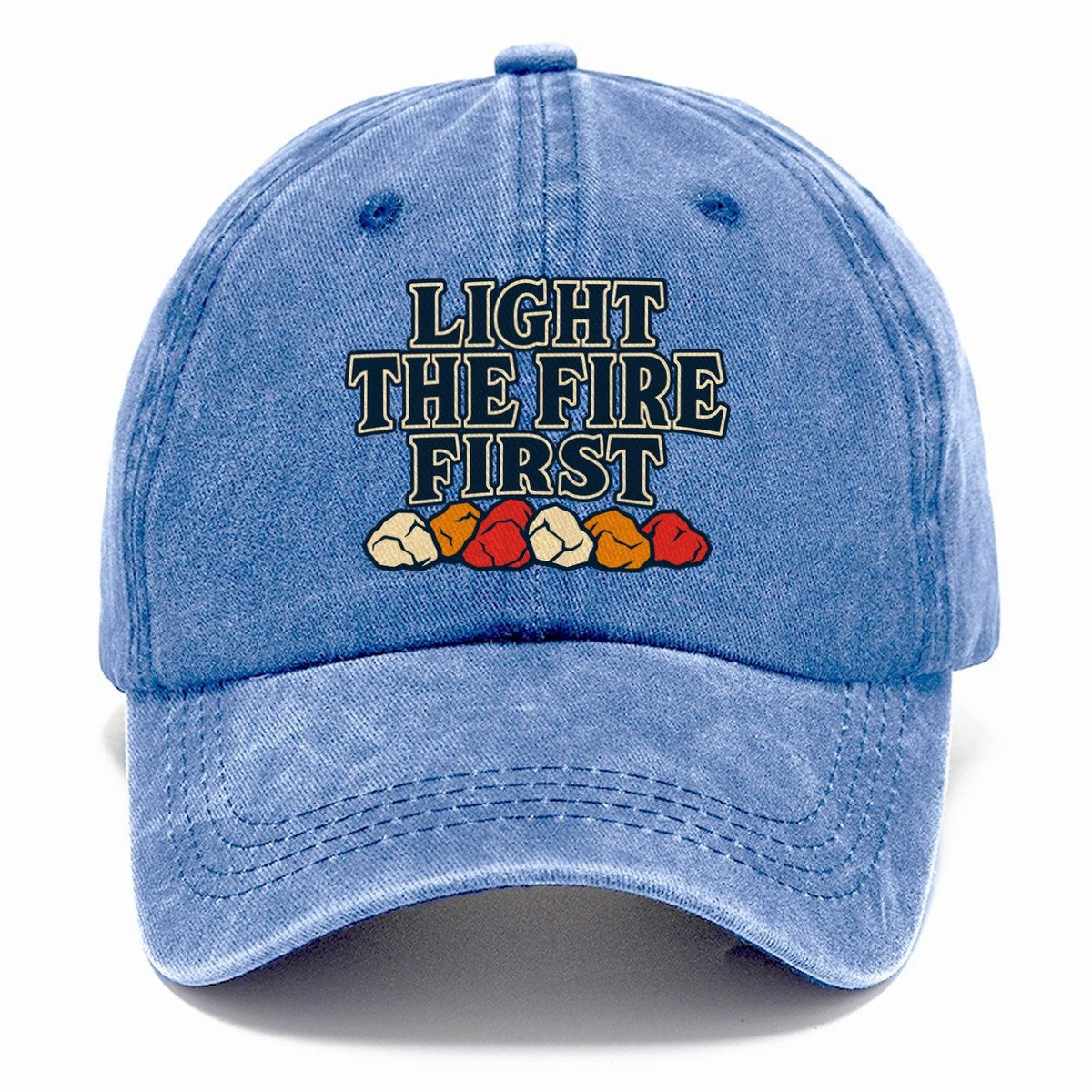 Light The Fire First Blacksmithing Classic Cap – Summer Sky