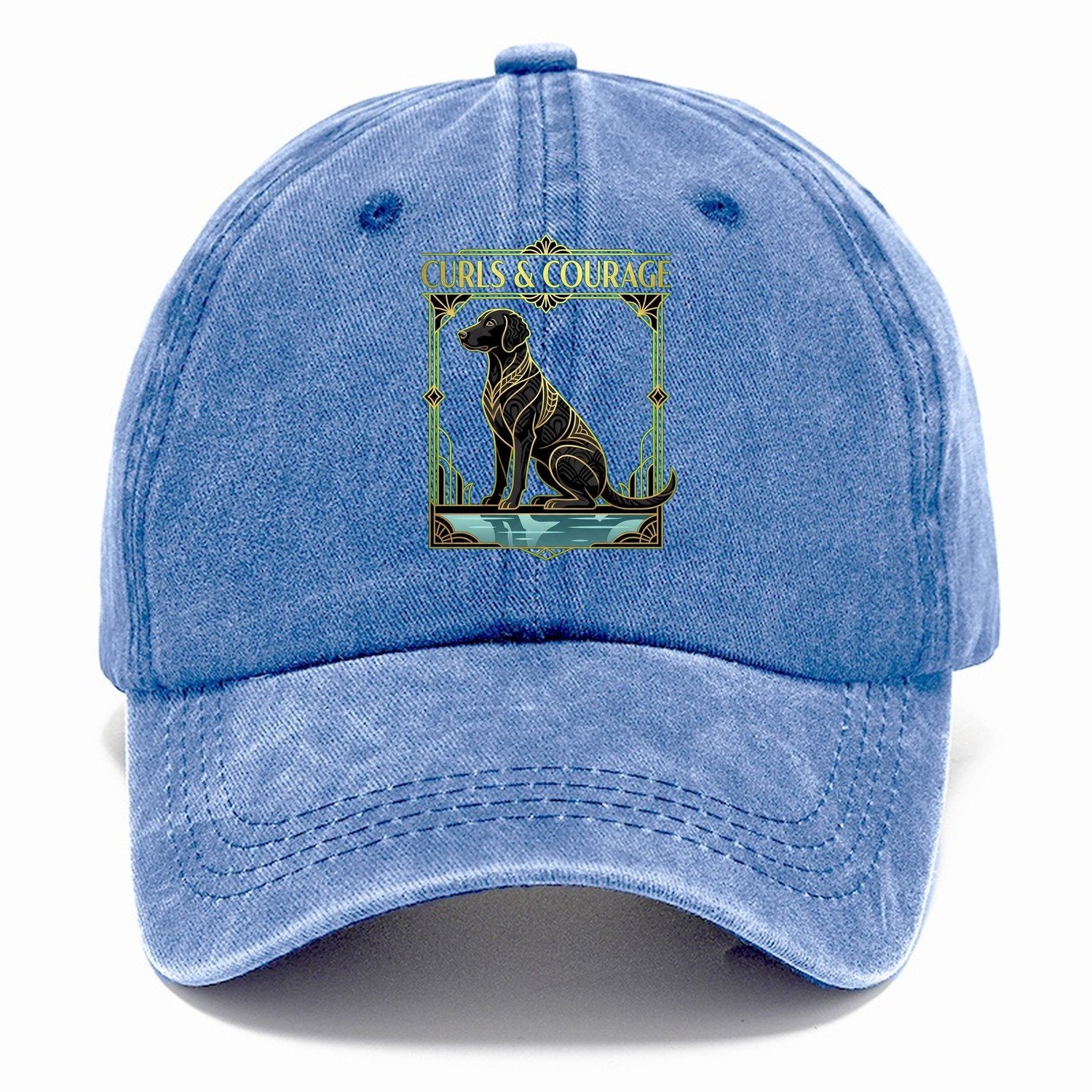 Curls And Courage Classic Cap – Summer Sky