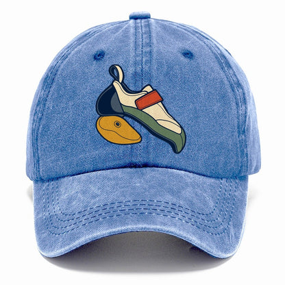 Heel Hook Study Rock Climbing Classic Cap – Summer Sky