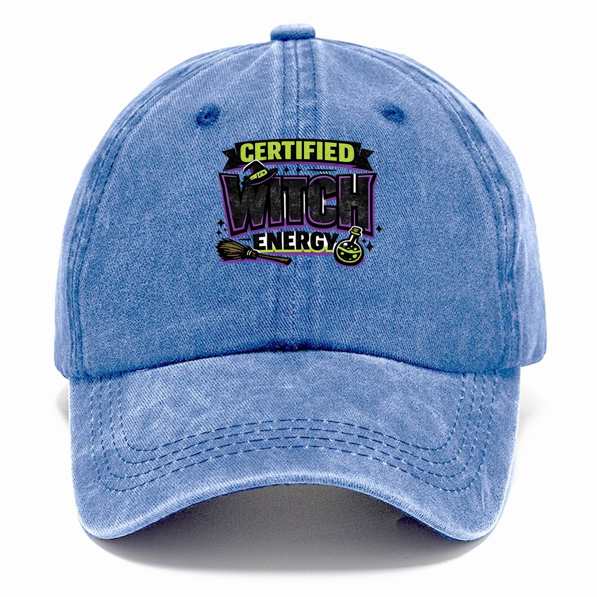 Certified Witch Energy Classic Cap – Summer Sky