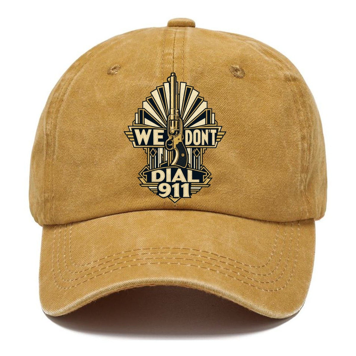 Deco Sunray We Don't Dial 911 Classic Cap – Golden Harvest
