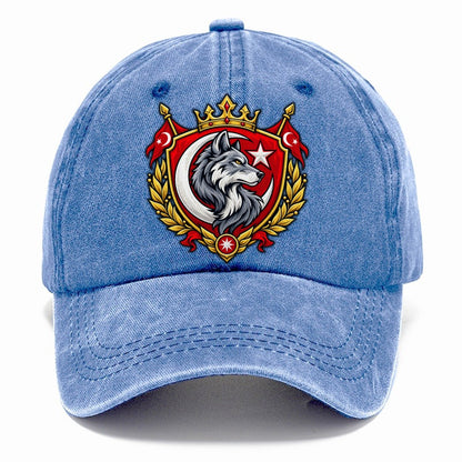 Turkey Heraldic Crest Country Logos Classic Cap – Summer Sky