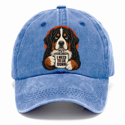 Bernese Mountain Dog Mug Truths Classic Cap – Summer Sky