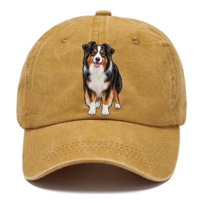 Black Tri Australian Shepherd Classic Cap – Golden Harvest