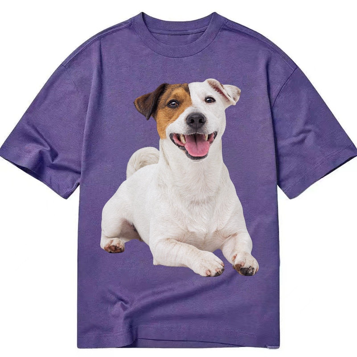 Jack Russell Terrier Dog Classic T-shirt – Purple