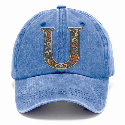 Wildflower U Monogram Classic Cap – Summer Sky