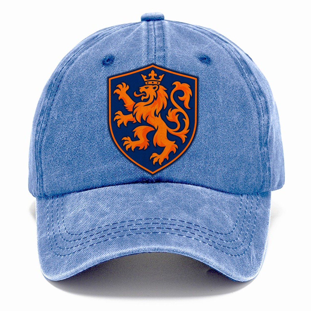 Netherlands Minimal Emblem Country Logos Classic Cap – Summer Sky