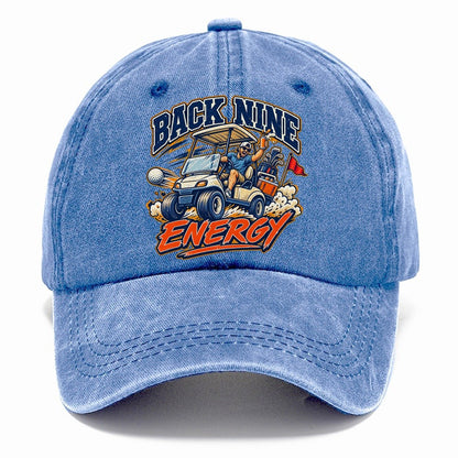 Back Nine Energy Golf Life Classic Cap – Summer Sky