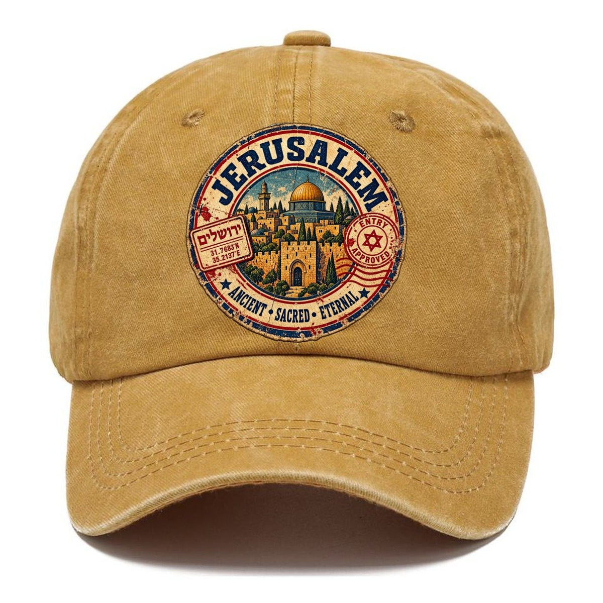 Jerusalem Passport Cachet Jerusalem Classic Cap – Golden Harvest