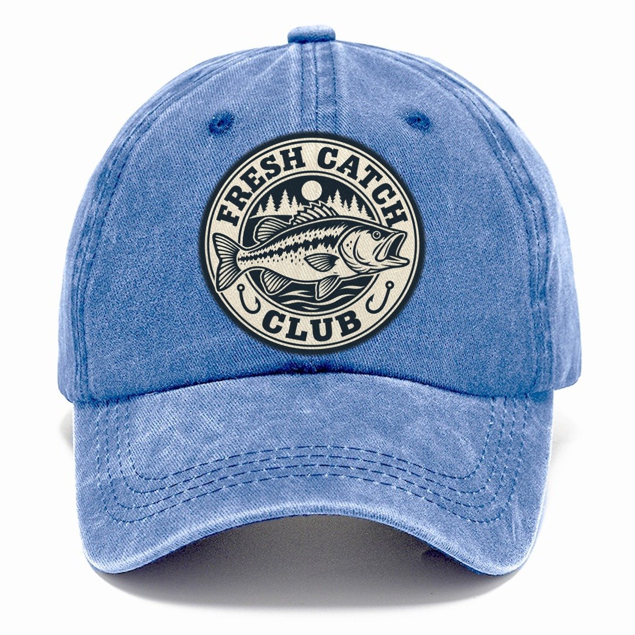 Fresh Catch Club Fishing Elegant Classic Cap – Summer Sky