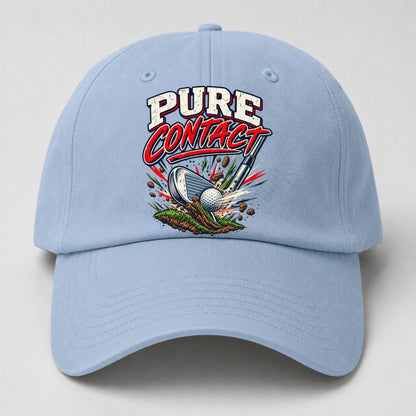 Pure Contact Golf Life Baseball Cap – Light Blue